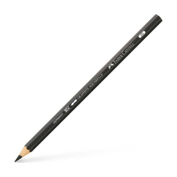 Crayon graphite aquarelle 8B
