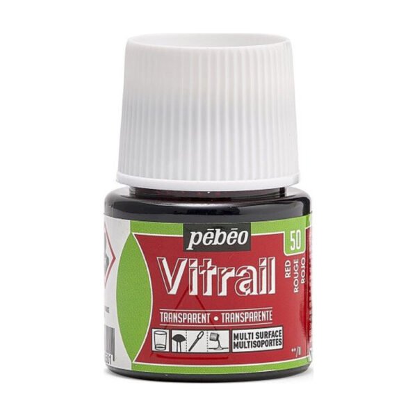PB75 VITRAIL TRANS N°50 ROUGE 45 ml